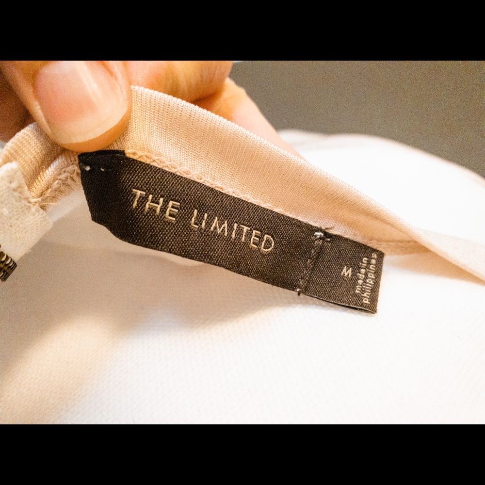 Limited size medium rose gold and cream tee - Picture 3 of 5